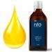NFO OMEGA 3 HUILE CITRON 250 ml Huile de poisson Omega 3 liquide hautement dos e de Norv ge en triglyc rides avec EPA DHA vitamine E et ar me naturel de citron Compl ment Omega 3 enfant & adultes