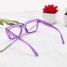 MMOWW Oversized Reading Glasses for Women - Anti Blue Light Glasses with Square Frame (Transparent Purple 3.5) Transparent Purple 3.5 x - Buy Online on GoSupps.com