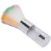 Colorful Fluffy Makeup Brush for Contour and Beautiful Makeup Portable Nail Art Dust Cleaning Brush (Silver) - Buy Online on GoSupps.com