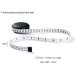 3m/120" Tape Measure Body Measuring Tape for Body Cloth Tape Measure for Sewing Fabric Tailors Medical Measurements Tape Dual Sided Leather Tape Measure Retractable (Black 1 Pack) - Buy Online on GoSupps.com