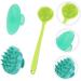 BELLIFFY 3 Piece Scalp Care Brush and Body Exfoliating Set: Back Scrubber, Shampoo Facial Scrubber, Hair and Body Massager - Buy Online on GoSupps.com