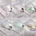 Holographic Iridescent Nail Glitter KALEFUL 12 Color Aurora Foil Nail Art Sequins Flakes Paillettes Designs Manicure Nail Decorations - Buy Online on GoSupps.com
