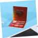 SKISUNO Eyeshadow Powder 9 Eyeshadow Metallic Eye Shadow Palettes Women Eye Shadow Makeup Palette Flash Shimmer Eyeshadow 1 count (Pack of 1) Red - Buy Online on GoSupps.com