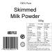 YourHealthStore 100% Pure Skimmed Milk Powder 300g - Made in Britain - Low Fat, No Additives, Vegetarian - Recyclable Pouch - 1 Pack - Buy Online on GoSupps.com