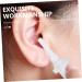 minkissy 10pcs Disposable Ear Washer Tips for Safe Ear Cleaning Rigid Design for Irrigation and Hygiene - Buy Online on GoSupps.com