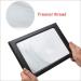 Magnifier for Reading Magnifying Glasses with Light Full Page Reading Magnifier with LED Lighted 3X Hands-Free Rectangular Magnifying Glass for Low Vision Seniors Repair Observation Vision - Buy Online on GoSupps.com