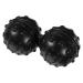 Healvian 3st body massage device glass holder made of rattan action camera bag lacrosse ball massage muscle massage scroll ball massage ball double lacrosse ball black ice hockey peanut