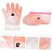 POPETPOP 2 Pairs Wax Gloves Hand Care Gloves Hand Feet Wax Cover Plastic Paraffin Socks Paraffin Wax Gloves Paraffin Wax Liners Wax Bath Foot Mitts Bath Mat Non-Woven Fabric Frosted - Buy Online on GoSupps.com