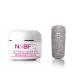 N&BF Glitter UV Gel 5ml Mittel viscos silver shimmer multicolor |Glitter gel made in EU |Glitter color gel silver |Color gel without acid + self -smoothing |Shimmering Geln gel |Nail angel glittering