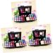 FOMIYES 3pcs 24 4 Pressed Eyeshadow Gloss Powder Blusher Liner Makeup Blush Lip mediumx3pcs As Shownx3pcs - Buy Online on GoSupps.com