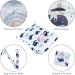 Vicloon Wet Bag 2 PCS - Waterproof Reusable Cloth Diaper Bags for Babies | Double Zipper Pockets | Ideal for Swimming, Travel, Gym | Whale Design - 2 Pack - Buy Online on GoSupps.com