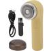 Mini Electric Beard Trimmer Wet Dry Dual Use Electric Mini Facial Hair Remover Automatic Grinding Blade Portable for Car Travel (Yellow) - Buy Online on GoSupps.com