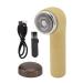 Mini Electric Beard Trimmer for Men Men Electric Razor for Trimming Facial Beard for Home Car Travel (Yellow)