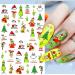 Buy Christmas Nail Art Stickers - 3D Self-Adhesive Winter Designs for DIY Manicure | Xmas Tree & Snowflakes Nail Decals for Women & Girls - Buy Online on GoSupps.com