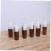 Minkissy 15pcs Travel Nasal Spray Bottles Set - Empty Amber Glass & Plastic Mini Spray Bottles for Detergent - Pump Bottles, Small Vials for Easy Travel - Buy Online on GoSupps.com