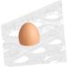 Mikikit Egg Storage Rack Refrigerator Egg Stand for Fridge Door Egg Rack Fridge Egg Holder Devil Organizer White 25.00X20.00X11.00CM - Buy Online on GoSupps.com