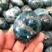 KuRkur Natural Crystals Crystal Raw Blue Apatite Hand Made Palm Stone Natural Crystal Crafts 80g-100g 1pc - Buy Online on GoSupps.com