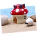 Toddmomy 4pcs Mushroom House Plant Pot Decorations Accessories Fairy Garden Mini As Shown Medium - Buy Online on GoSupps.com