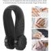 Acupressure Relax Clip Set - 4 Adjustable Flower-Shaped Clips for Migraine Relief - Black - Buy Online on GoSupps.com