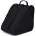 Peyorom Skate Bags, Great for Roller Skates, Ice Skates, Quad Skates, Inline Skates, Rollerblade, Figure Skates, Ice Hockey Skate - Skate Accessories for Kids and Adults Black