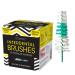 Staino Interdental Brushes Refill Ultrafine Tapered Brush - 36 2-Brush Units/Box