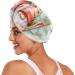 Beach Vacation Dwarf Hair Towel 2 Pack - Super Absorbent Quick Dry Hair Turbans for Women & Girls - Buy Online on GoSupps.com