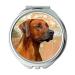 Mirror makeup mirror Rhodesian Ridgeback Dog Guard Dog Purebred Dog pocket mirror portable mirror