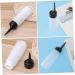Cabilock 4 pi ces Bouteilles Applicatrices pour Teinture Cheveux Flacons Rechargeables avec Embout Inclin pour Dosage Pr cis Bouteilles Transparentes R sistantes pour Salon et Usage - Buy Online on GoSupps.com