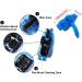 9-Piece Bike Chain Cleaner Brush Set - Cycling Tools Kit for Mountain, Road, City, Hybrid, BMX Bicycles & Motorcycles - Buy Online on GoSupps.com