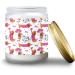 Orange Lemon Scented Candles - Aromatherapy Jar - 7 oz Long Lasting Gifts for Women - Perfect Birthday Gift Set for Dog Lovers - Buy Online on GoSupps.com