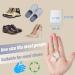 10 PCs Silicone Toe Protection Caps - Relief for Bubbles Hammer Toes & Friction Pain - Small Size Gel Toe Cushions (White) - Buy Online on GoSupps.com