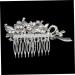 DOITOOL Bridal Hair Side Comb Combs for Women Hair Accessories for Women Crystal Headpiece Hair Teasing Comb Women Hair Accessories Tiara Women Hair Clip Bride Hair Plug Bow Tie - Buy Online on GoSupps.com