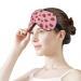 Strawberry Pattern Sleep Mask for Women | Adjustable Eye Shade with Elastic Strap - Perfect for Travel & Sleep - Buy Online on GoSupps.com