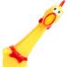 XFly 2-Pack Rubber Screaming Chicken Dog Toys - Squeaky Yellow 32cm for Teeth Cleaning & Decompression - Buy Online on GoSupps.com