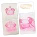 Minkissy 2pcs Glass Dappen Dish with Lid for Acrylic Nails | 4.2x4.2cm Rose Liquid Holder for Monomer - Buy Online on GoSupps.com