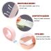 Lanjue 6 Rolls Pink Eyelash Tape with 20 Pairs Eye Pads - Adhesive Lash Extension Tape for False Eyelashes - Breathable Micropore Fabric Medical Tape - Buy Online on GoSupps.com