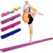 UMIKOOL DIRECT 7FT/8FT Balance Beam, Folding Floor Gymnastics Equipment for Gymnast Kids Adults, Non Slip Rubber Base, Professional Gymnastics Beam for Home Training