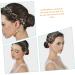 HAPINARY Crystal Double Hair Comb Rhinestones for Hair Wedding Hair Accessories Pearl Hair Comb Hair Bling Bridesmaid Hair Accessories Wedding Accessories Headgear Classic Alloy - Buy Online on GoSupps.com