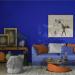 15.7x394 Blue Peel and Stick Wallpaper - Waterproof Self Adhesive Contact Paper for Wall, Furniture, Countertop - Dark Blue Vinyl Film - Buy Online on GoSupps.com