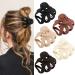 ATODEN 5 Pcs Octopus Hair Clips Matte Hair Clips Octopus Hair Claw 3.14" Large Hair Claw Clips for Women Strong Grip Non-slip Jaw Clips for Thick and Medium Hair Big Spider Claw Hair Clips Hair Styling Accessories Gifts fo