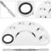 Amosfun Palette de Maquillage Cosm tique Professionnelle en Acier Inoxydable Plateau de M lange pour Nail Art Spatule M tallique Kit L ger et Portable pour Salon de Beaut et Usage - Buy Online on GoSupps.com