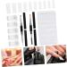 DOITOOL 6 Sets Nail Extension Set Manicure DIY Accessory DIY Accessories Nail Tools Nail Extension Form Nails Accessories Nail Extension Patch DIY Nail Patches Plastic Double Head Nail Pen - Buy Online on GoSupps.com