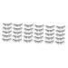 minkissy 30 Pairs Fake Eyelashes False Eyelashes Fake Lashes Individual False Lashes Soft Light Natural False Lashes for Women Eye Lashes False Lashes Wispy Women Eyelashes Fiber Prom Set