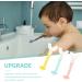 Lalafina 3ST Children's Training Toothbrush - Soft Manual Oral Care for Kids | Food-Grade ABS Teeth Cleaning - Buy Online on GoSupps.com