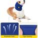 Ustnir Dog Ear Protection - 2 Piece Snoods Cotton Fabric Noise Reduction & Comfort for Dogs - Buy Online on GoSupps.com