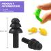 Ear Plugs for Sleeping 12 Pairs Earplugs for Swimming Noise Cancelling Snoring Reusable Silicone Earplug Travel Concert Airplanes - Buy Online on GoSupps.com
