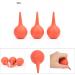3Pcs 30ml Hand Bulb Ear Syringe for Ear Washing - Red | Laboratory Tool for Kids & Adults - Buy Online on GoSupps.com