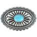 ARIAT Women's Basic Brown Turquoise Buckle Belt - Large - Buy Online on GoSupps.com