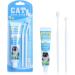 Pet Toothpaste Toothbrush Kit Long Handled Ultra-Soft Bristle Toothbrush Pet Cat Teeth Care Cleaning Cat Cleaning Kit - Buy Online on GoSupps.com