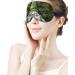 Green Leaf Gnome Sleep Eye Mask | Elastic Strap/Headband for Women & Men | Ideal for Sleep, Travel, Nap - Buy Online on GoSupps.com